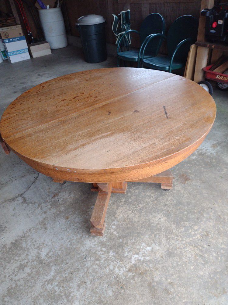 Fantastic Oak Project Table