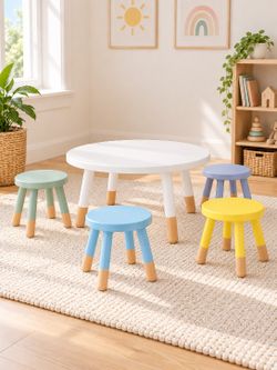 Children's Table And Chair Set, Kids Table