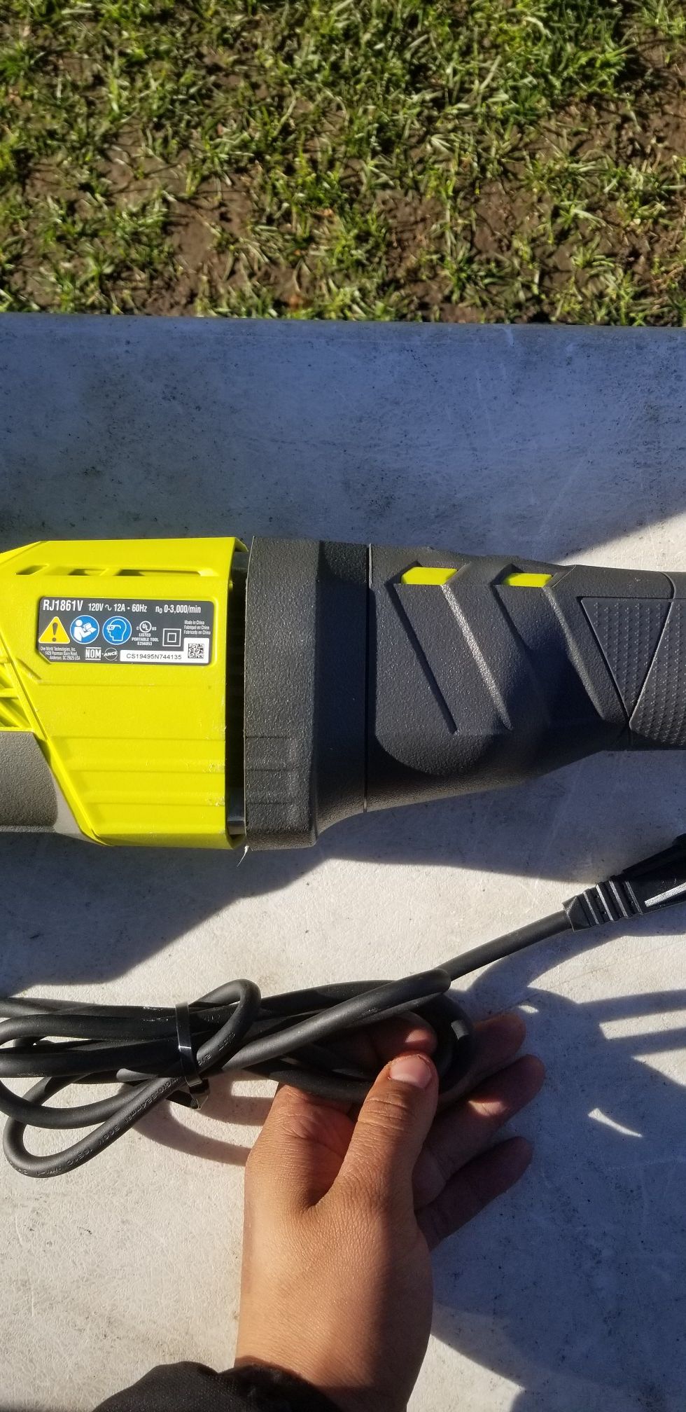 Ryobi soso cutter cord strong
