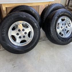 255/70/16 Silverado Wheels 6 Lug