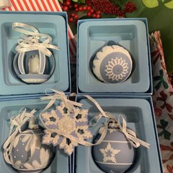 Wedgwood Christmas Ornaments 