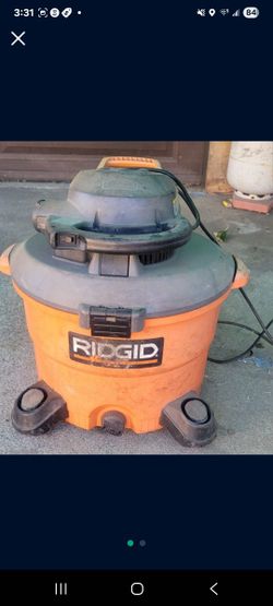 RIDGID Vacuum no filter 