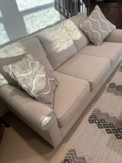 Ashley Sofa Set – 2 Matching 3-Seat Sofas – Excellent Condition