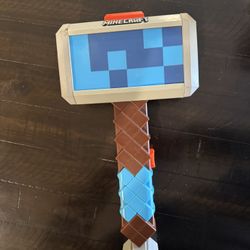 Minecraft Nerf Hammer