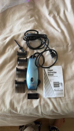 Dog/pet clipper set from Sunbeam with manual