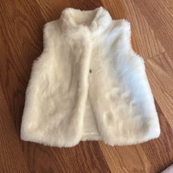 Fur Vest Size 4T