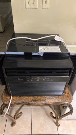 Black Mideas AC Window Unit