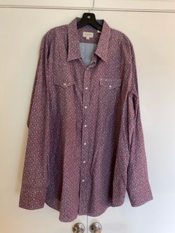 Stetson Western Snap Button Shirt 3XL Unworn
