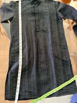Black indian kurta in excellent condition