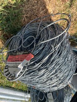 Barbed wire