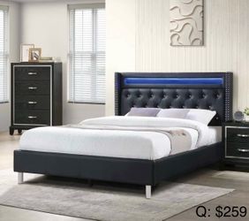 Queen bed frame
