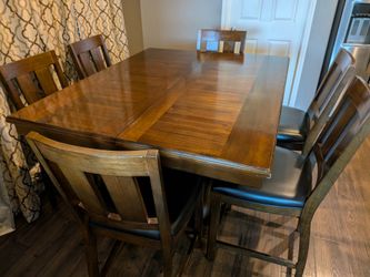 Solid Wood Dining Room Table