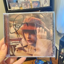 Signed Sealed Red Taylor Swift