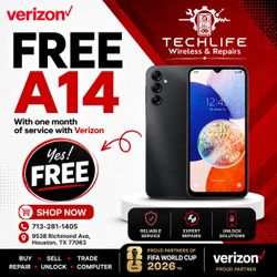Free A14 SAMSUNG ,NO CONTRACT