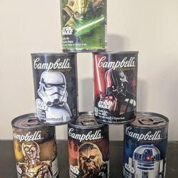 2017 Limited Edition Campbell's Soup Star Wars Lot Sealed