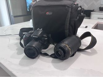 Nikon digital camera and lens