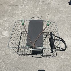 Vintage Wire Metal Bicycle Bike Baskets 