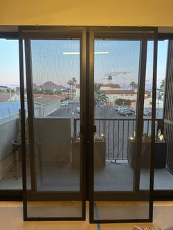 2 Screen Doors 94 1/4 x 31 1/2