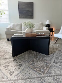Threshold x Studio McGee River Heights Black Coffee Table