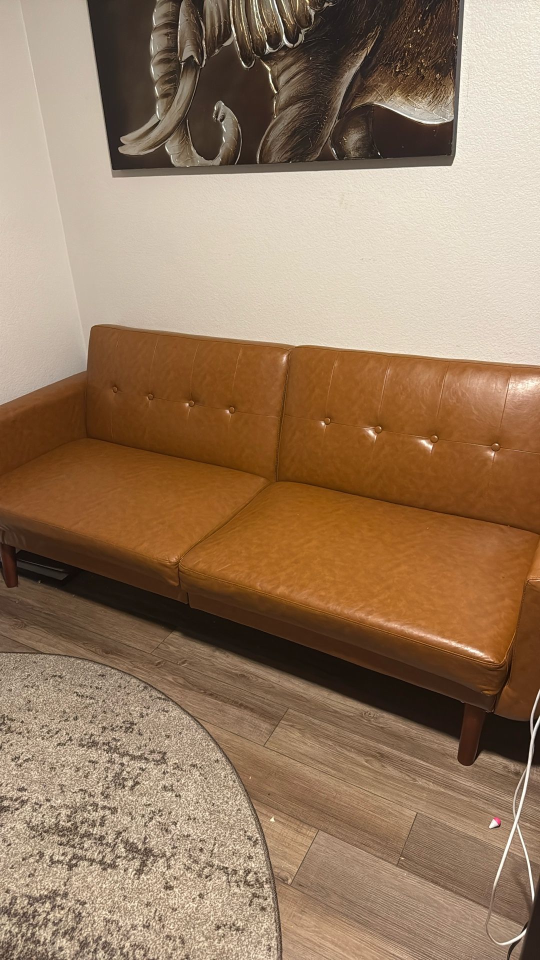 Leather Futon For Sale 