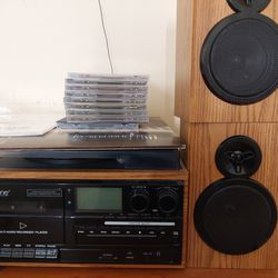 Boytone Records And Cd Player 