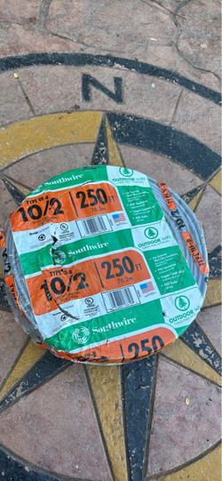 Southwire 250 ft. 10/2 Gray Solid CU UF-B W/G Wire