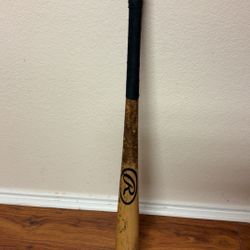 Rawlings hard ash wood bat