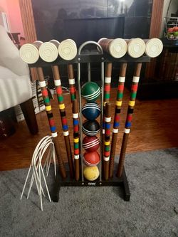 Forster 6-player croquet set