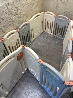 Bear Themed 13 Panel Baby Playpen - See My Other 😀