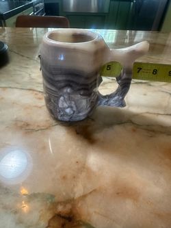 Cup onix natural stone