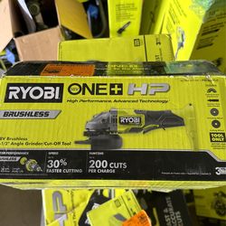 TTI 18-Volt Brushless Cordless 4-12 in. Angle Grinder (Tool Only,