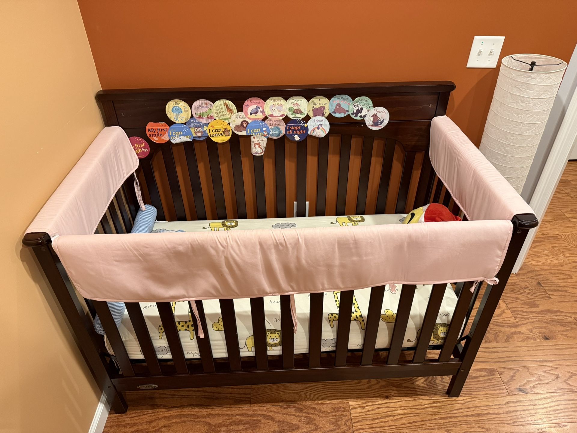 Barely Used Crib And Mattress-5yr Old, Like New