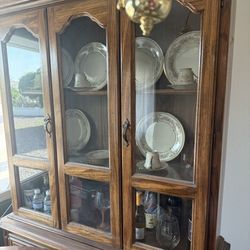 China Cabinet with base
