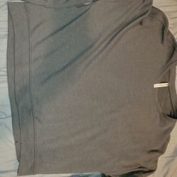 Fabletics Gray XXL Crop Sweatshirt
