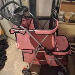 Double Pet Stroller 