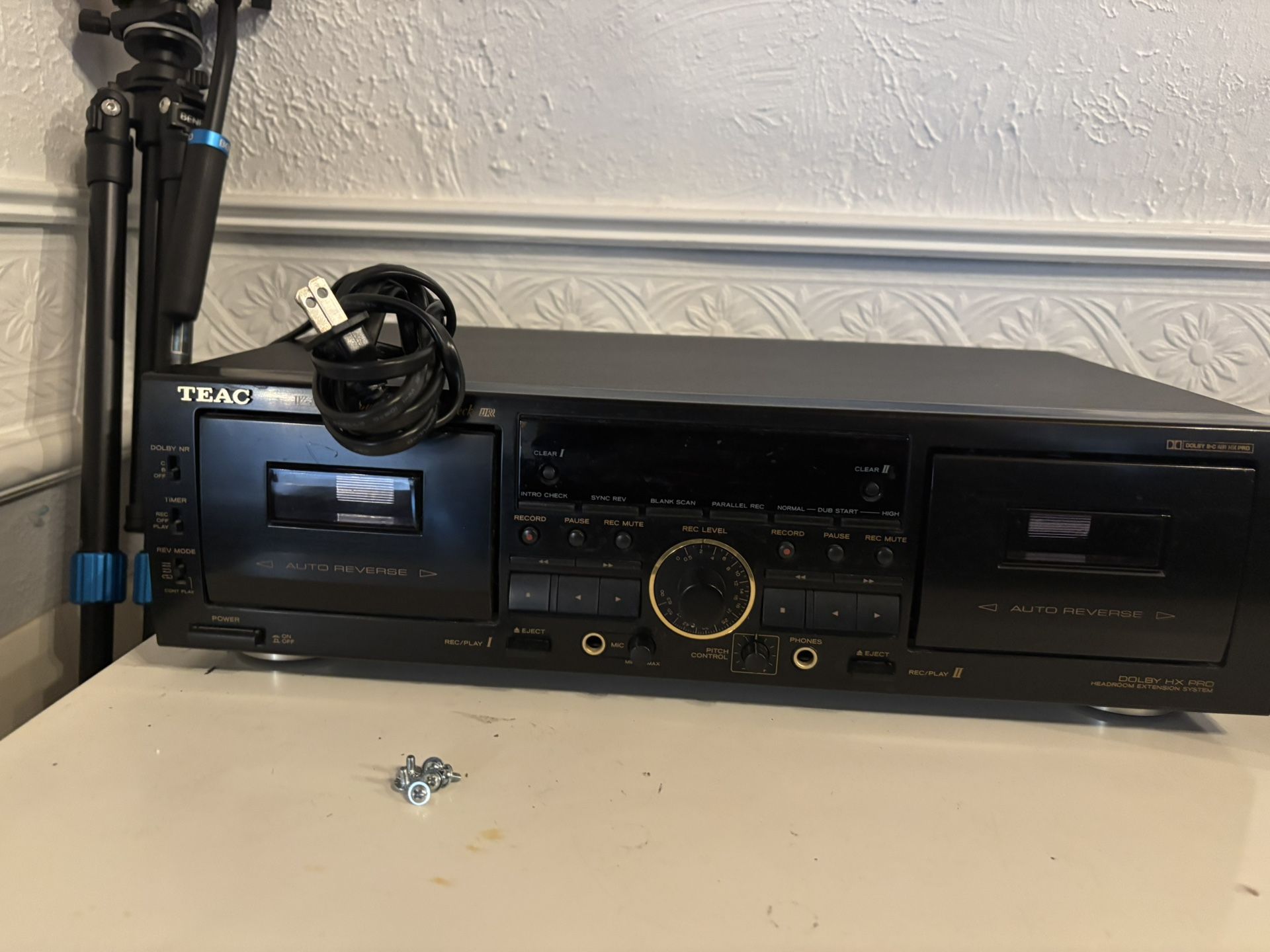 Teac w-860r Double Cassette Player