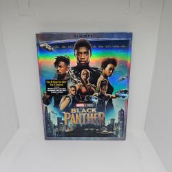 Black Panther (Blu-ray, 2018 Widescreen)- New