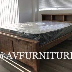 Queen Bed And Mattress