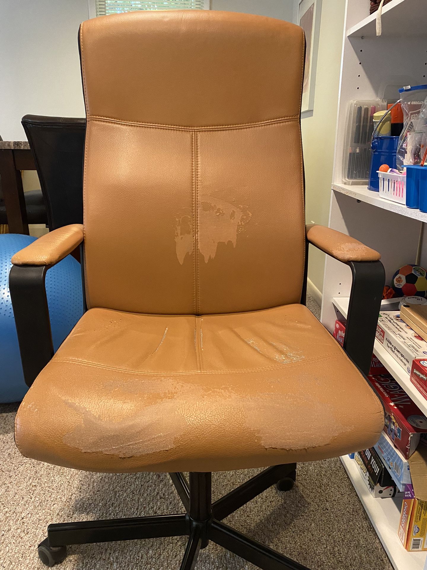 Leather Desk Chair