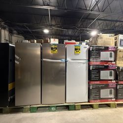 Brand New Two Door Refrigerators - 7 cu ft! Discount Deals 💥
