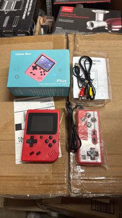 game box game console, 500 games double player
