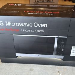 BRAND NEW! 1.8 cu. ft. 30 in. W Smart Over the Range Microwave Oven with EasyClean Stainless Steel