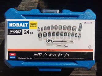 Cobalt Pro90 Ratchet 24pc Set