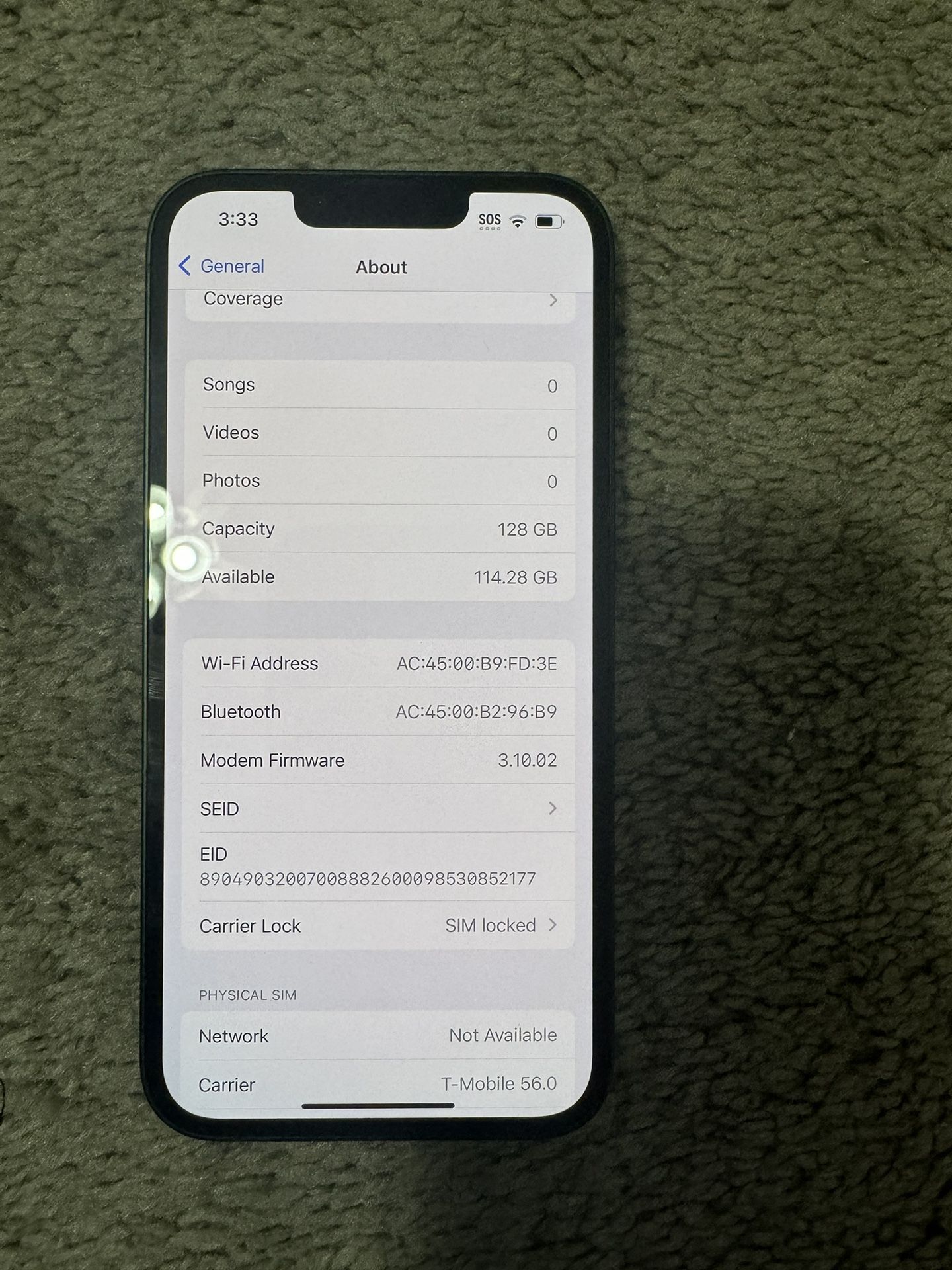 Apple Iphone 13 Locked T Mobile