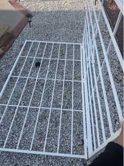Metal security double door with lock