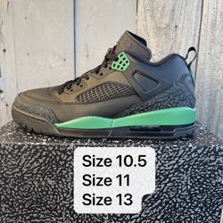 Jordan Spizike Low Pine Green Men Size 10.5 Size 11 Size 13