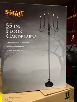 Halloween candelabra