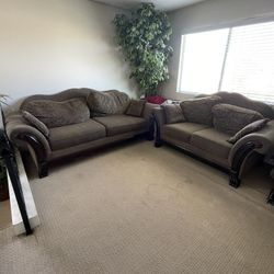 Sofa Couch & love Couch $150