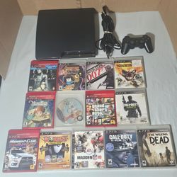 Ps3 Slim + Games