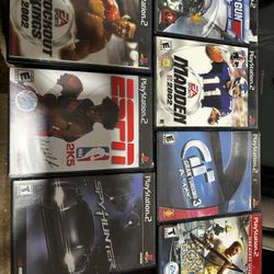 Playstation2 Games - Set of 6